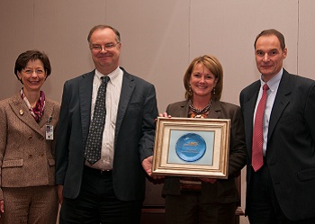 Picture of this years PCSP award winner