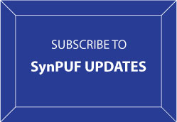 Click to subscribe to SynPUF updates.
