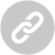 circular gray icon of two links in a chain