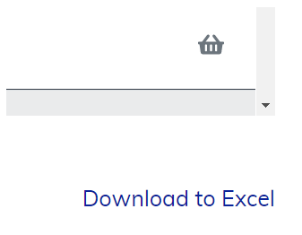 Search results Download to Excel
