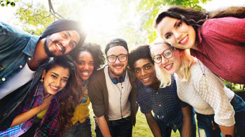 Diverse group of people