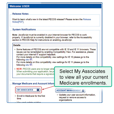 Locate Your Enrollments