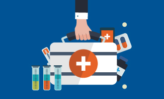 illustration of doctor's briefcase