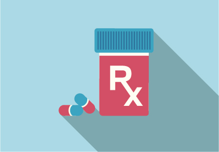 Illustration of RX bottle