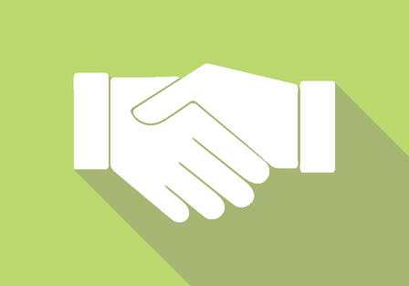 illustration of hands shaking