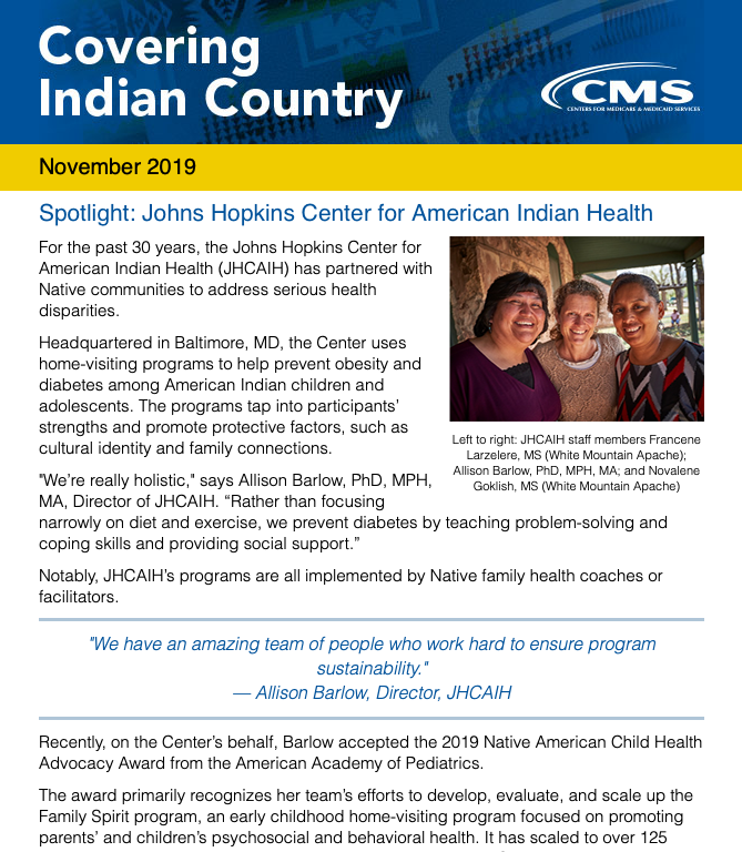Covering Indian Country (November 2019)