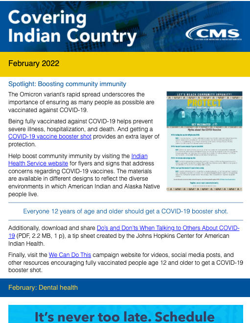 Covering Indian Country – February 2022