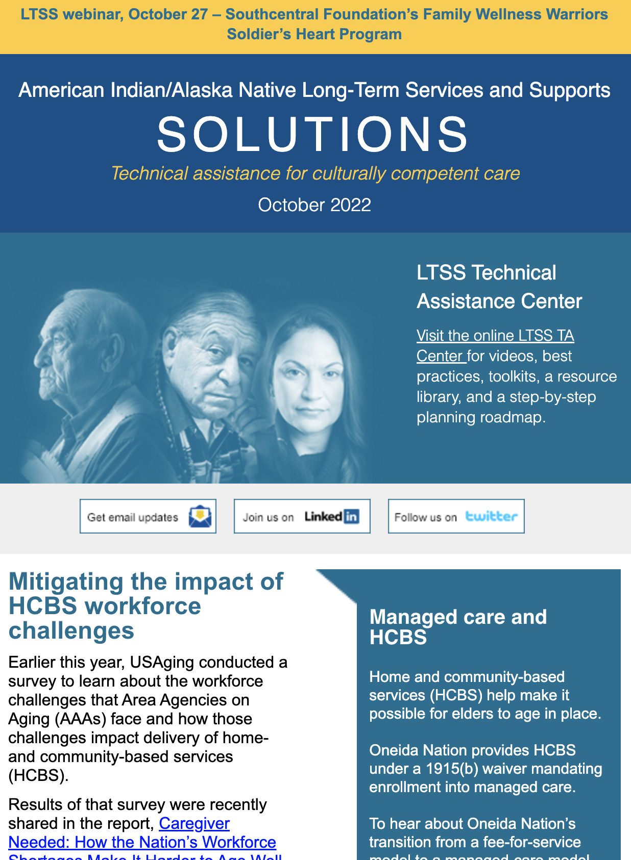 LTSS Newsletter – October 2022
