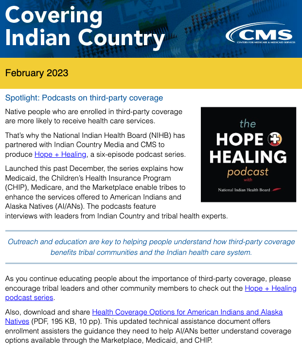 Covering Indian Country – February 2023