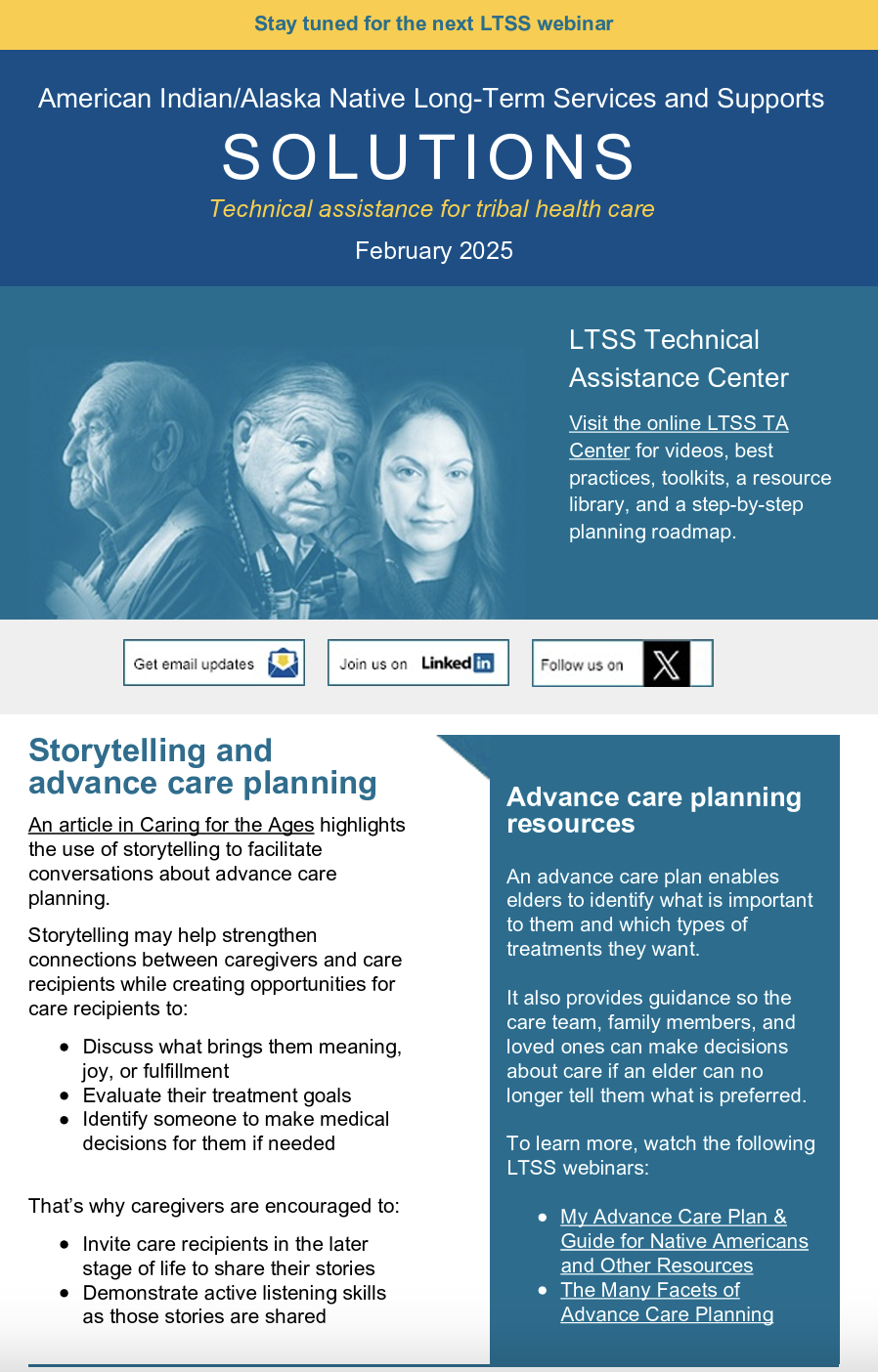 LTSS Newsletter – February 2025