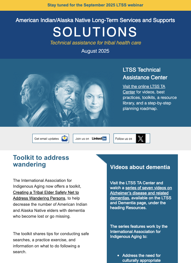 LTSS Newsletter – August 2025