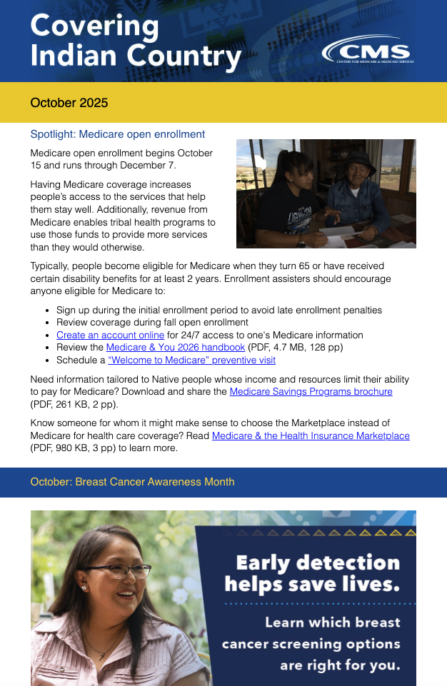 Covering Indian Country – October 2025