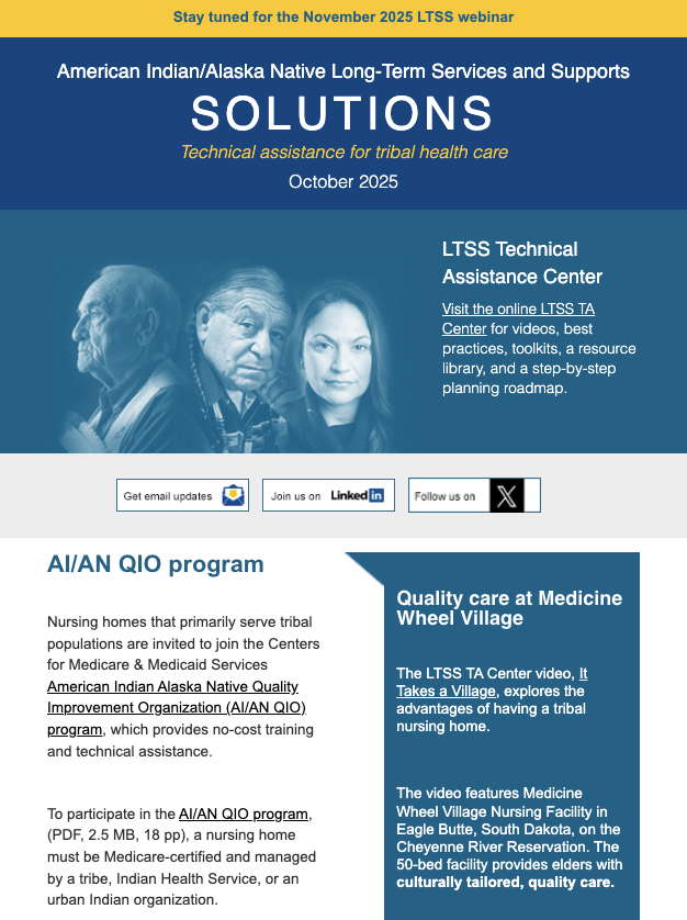 LTSS Newsletter – October 2025