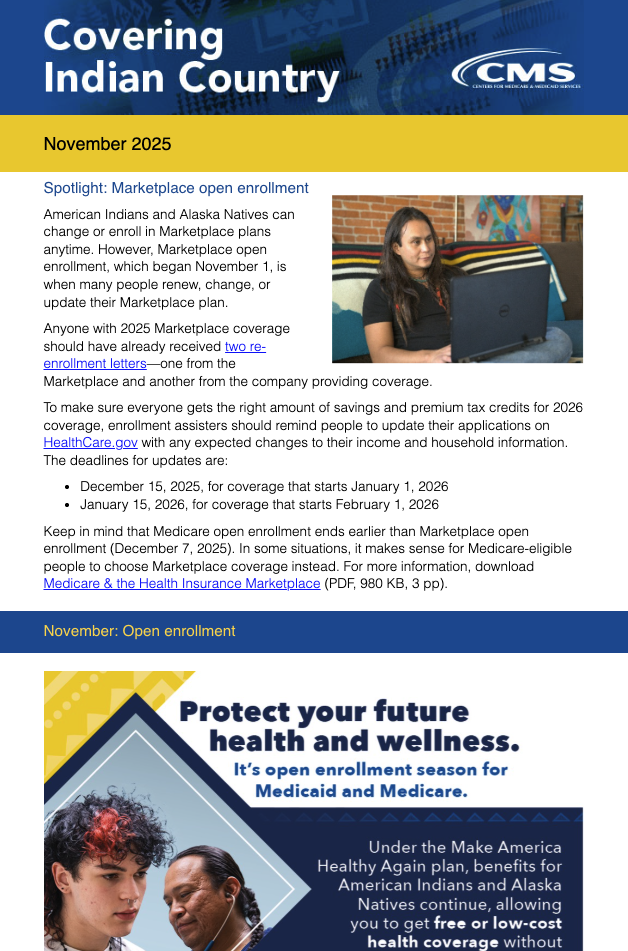 Covering Indian Country – November 2025