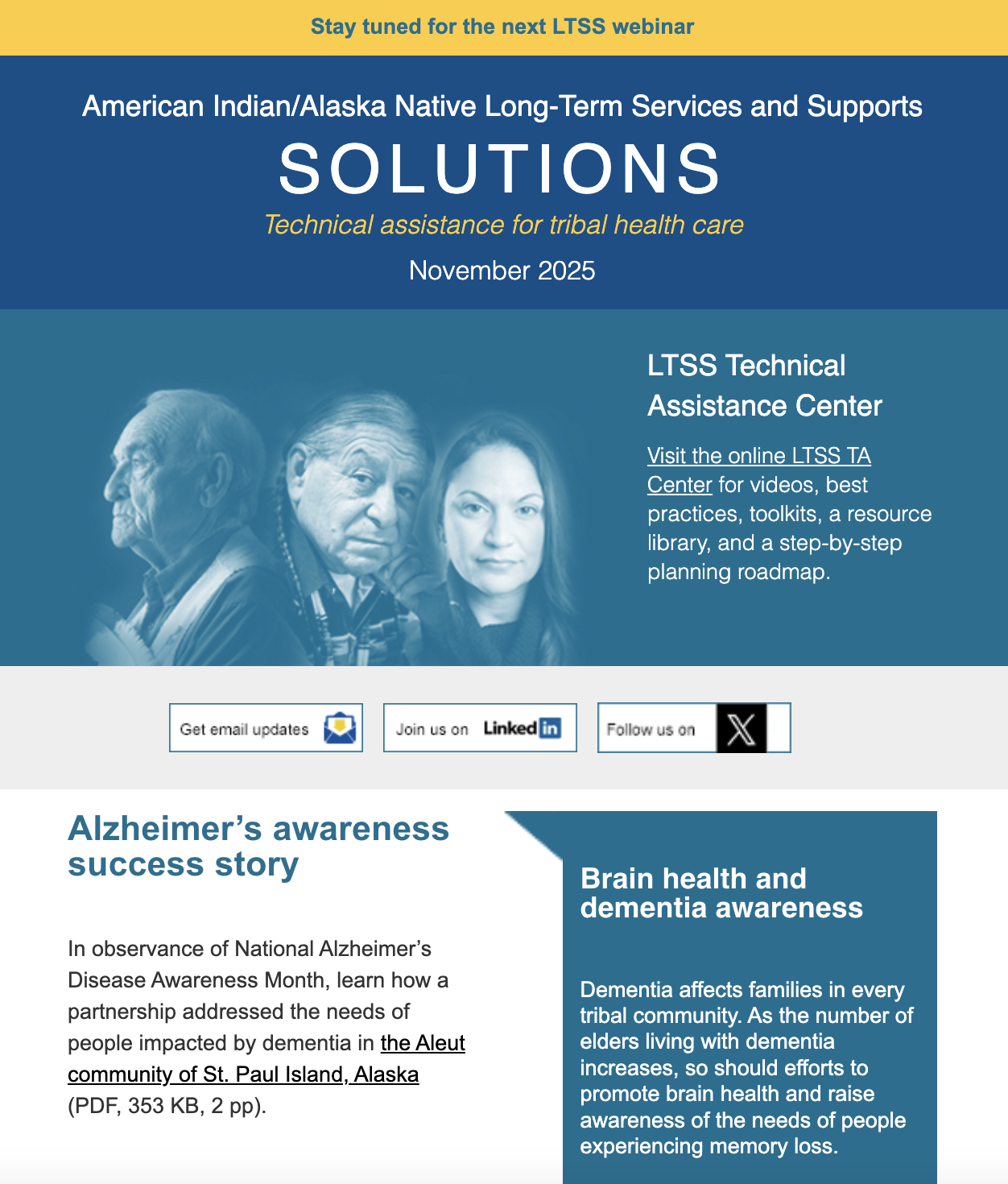 LTSS Newsletter – November 2025