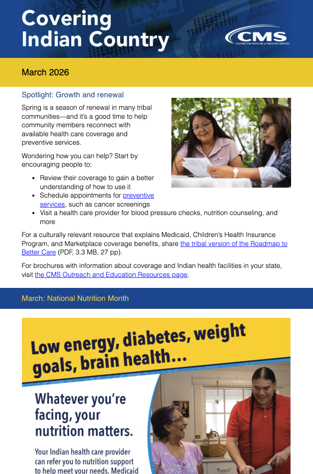 Covering Indian Country – March 2026