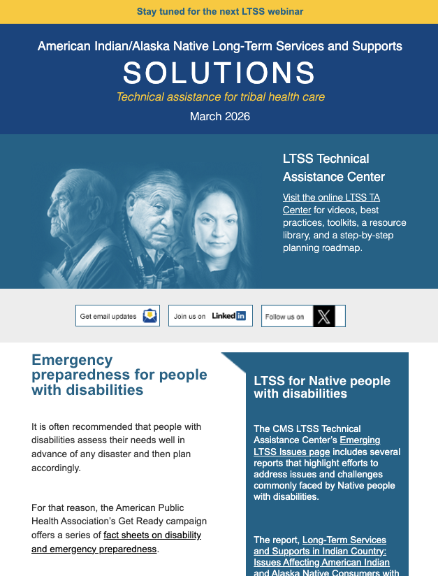 LTSS Newsletter – March 2026