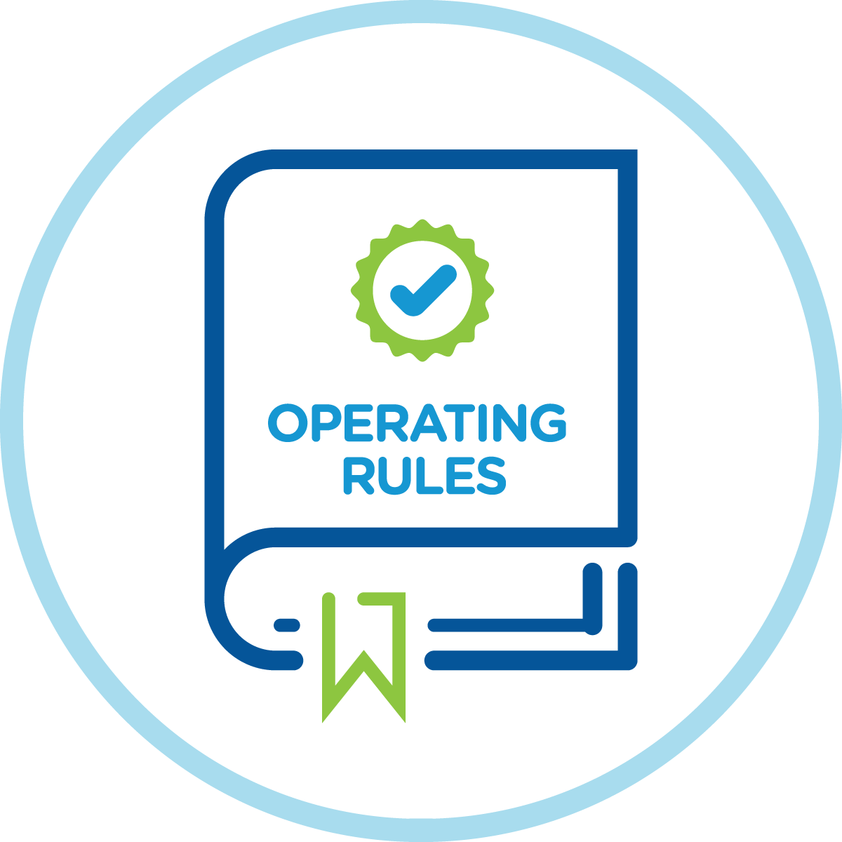 icon of book titled Operating Rules