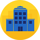 Multi-story building icon 132